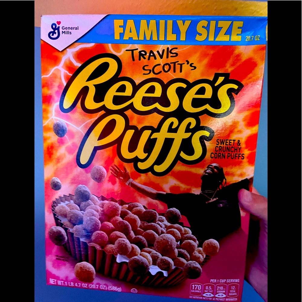 travis scott reese's puffs cereal stockx